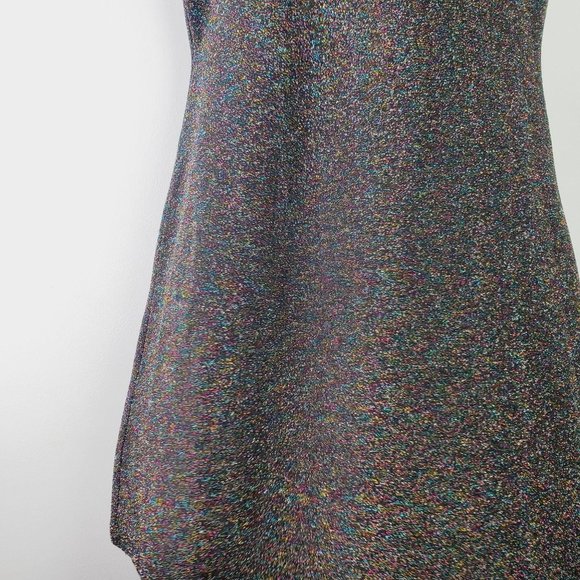 Forever 21 Multi-Color Sparkle Mini Dress Sz S NWT - Picture 4 of 12
